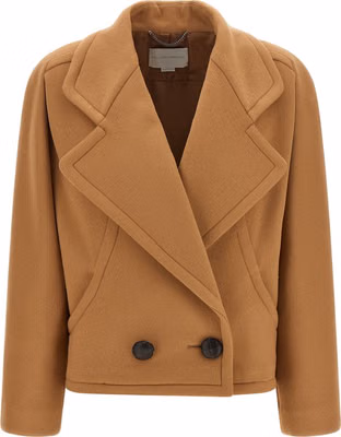 Beige Wool Coat