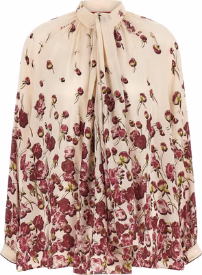 Multicolor Viscose Blouse
