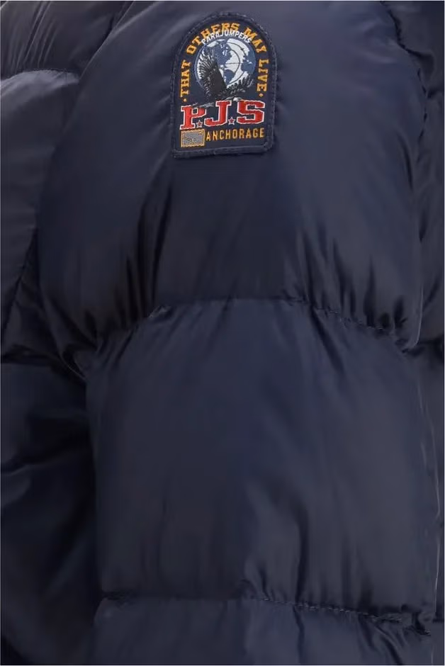 Parajumpers Blue Goose Down Full-Length Jacket