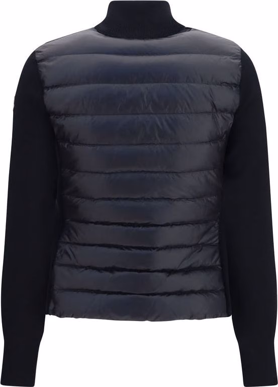 Moncler Black Polyamide Cardigan