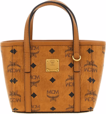 Brown Polyethylene Tote Bag