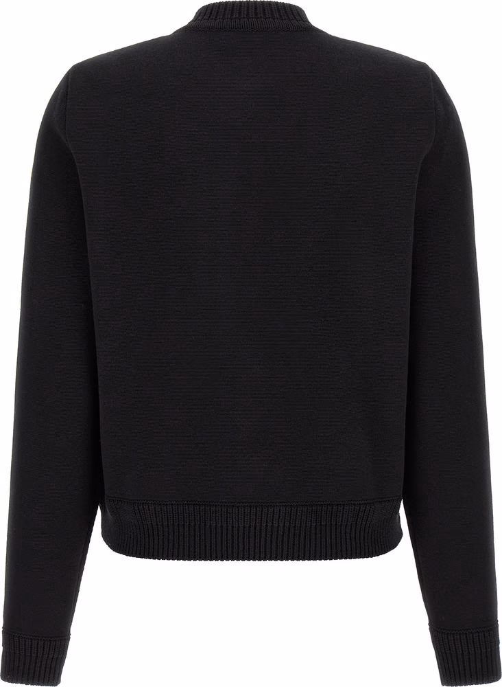 Moncler Black Polyamide Cardigan