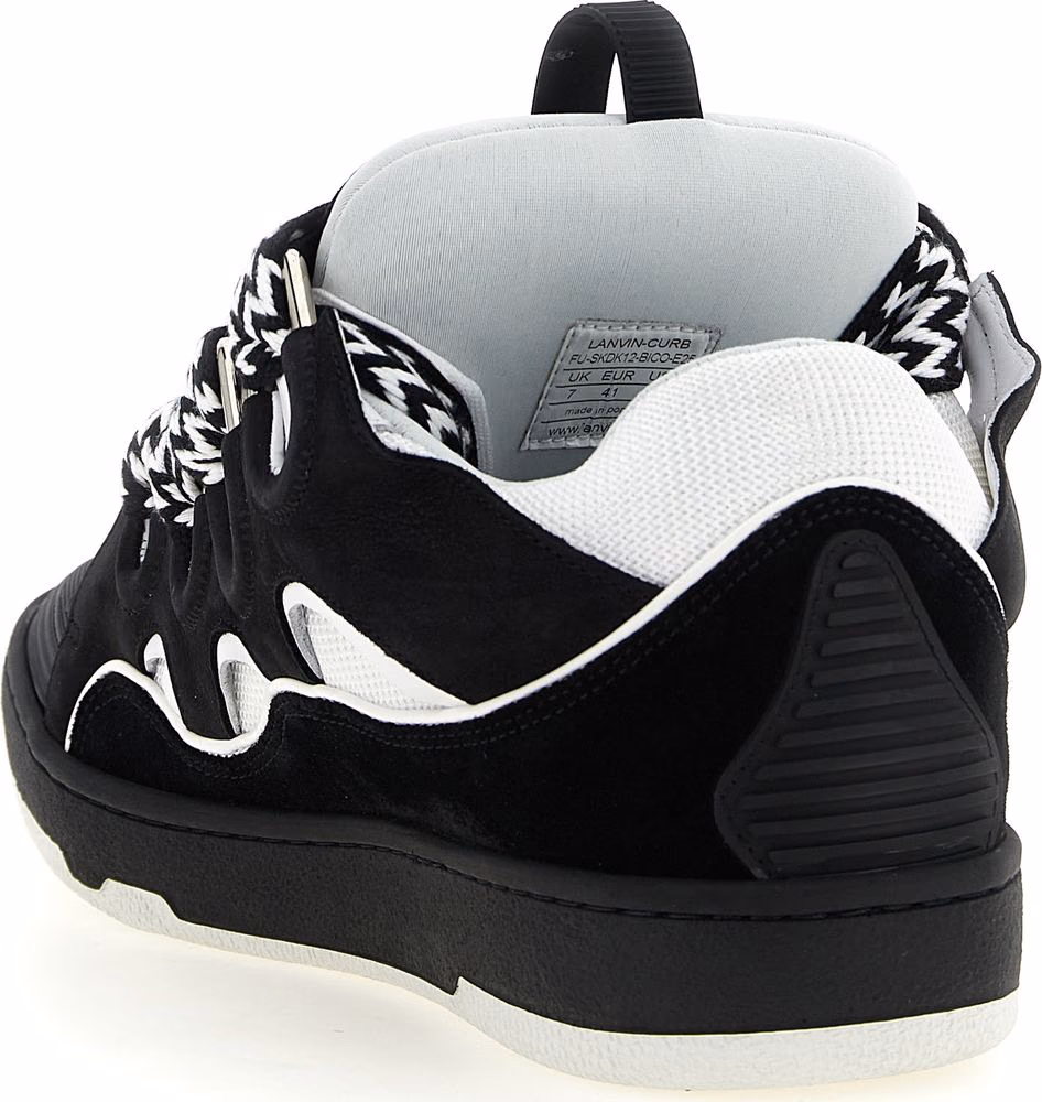 Lanvin Bicolor Calfskin Chunky Sneakers