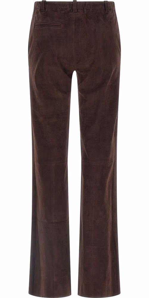 STOULS Brown Leather Pants