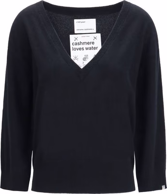 Black Cashmere Sweater