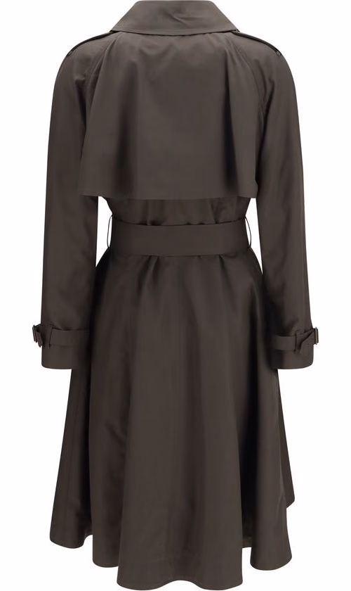 Burberry Bicolor Cotton Coat