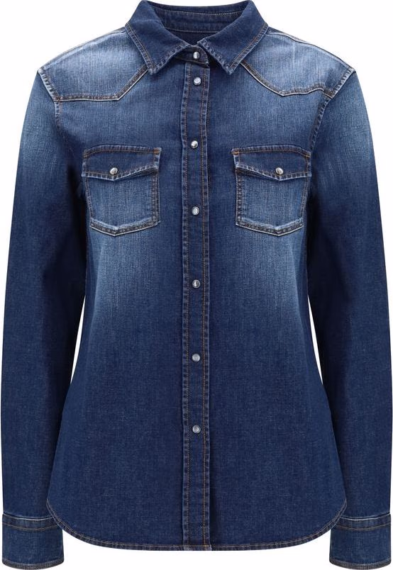 Jacob Cohen Blue Denim Shirt