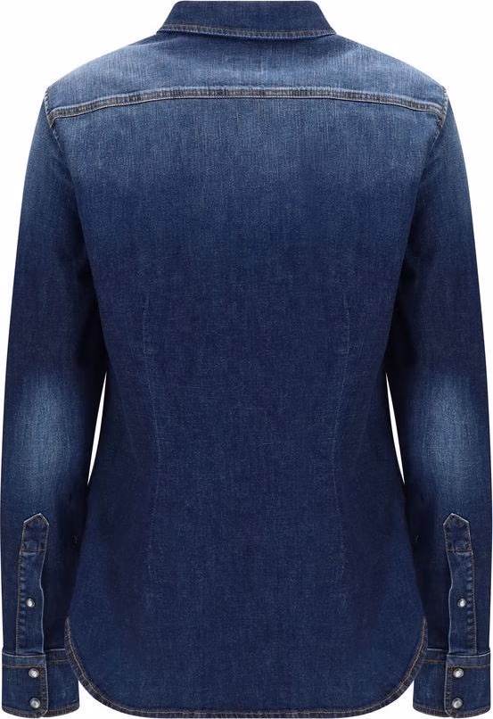 Jacob Cohen Blue Denim Shirt
