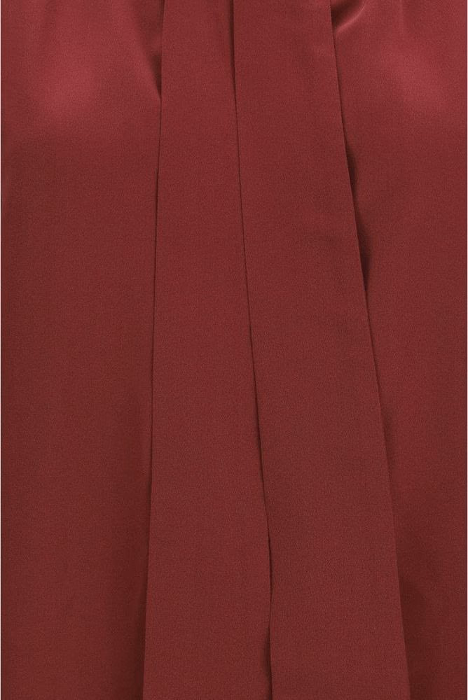 Jacob Cohen Bordeaux Silk Blouse