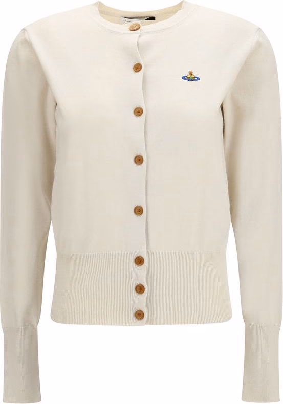 Vivienne Westwood White Cotton Cardigan
