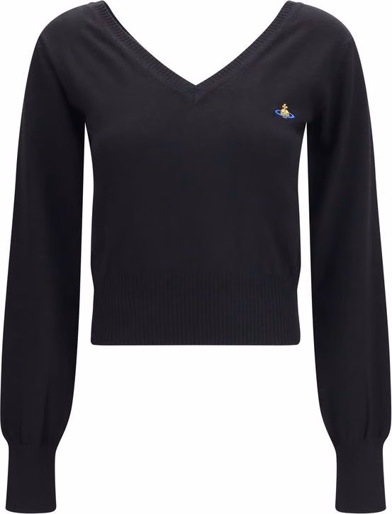 Vivienne Westwood Black Cotton Sweatshirt