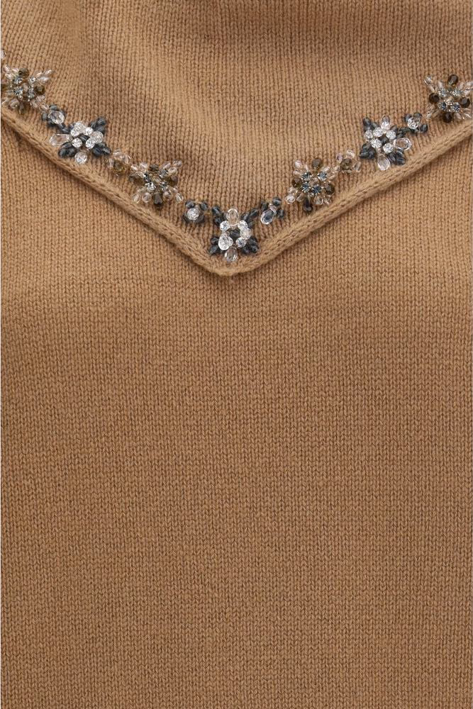 Prada Brown Cashmere Sweatshirt