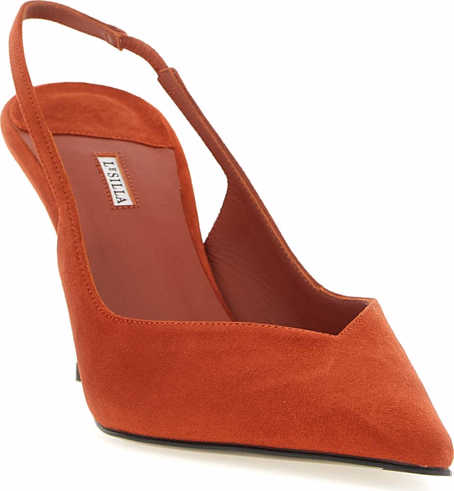 LE SILLA Blue Lambskin High Heel Pumps