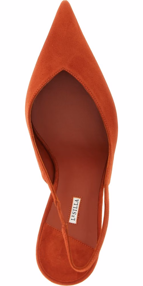 LE SILLA Blue Lambskin High Heel Pumps