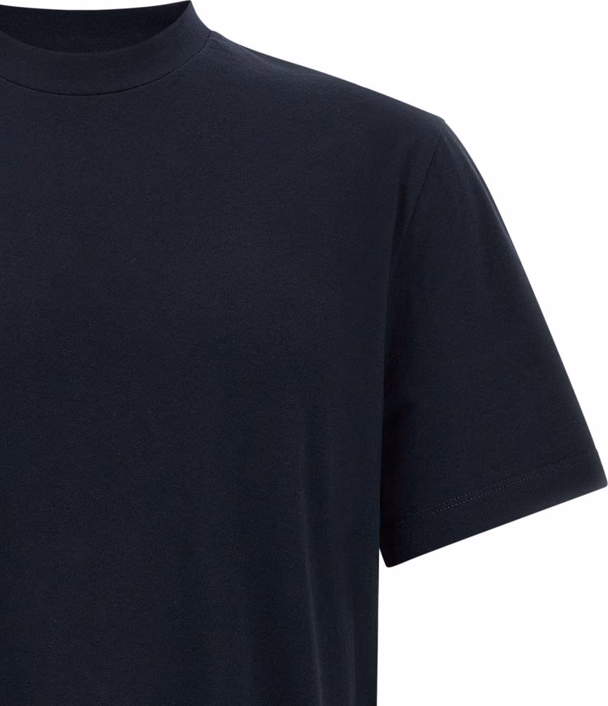 Brioni Blue Cotton T-Shirt