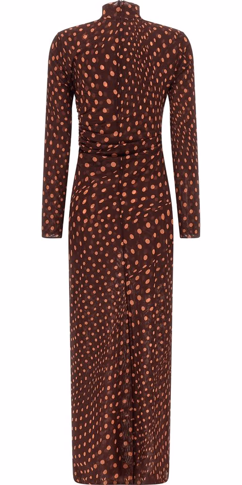Stella McCartney Bordeaux Polyamide Long Dress