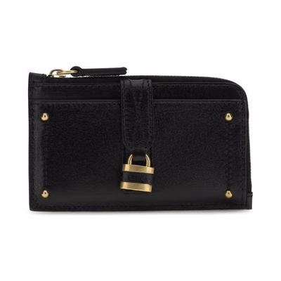Black Calf Leather Bos Taurus Wallet