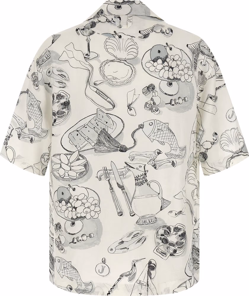 Jacquemus Bicolor Viscose Blouse