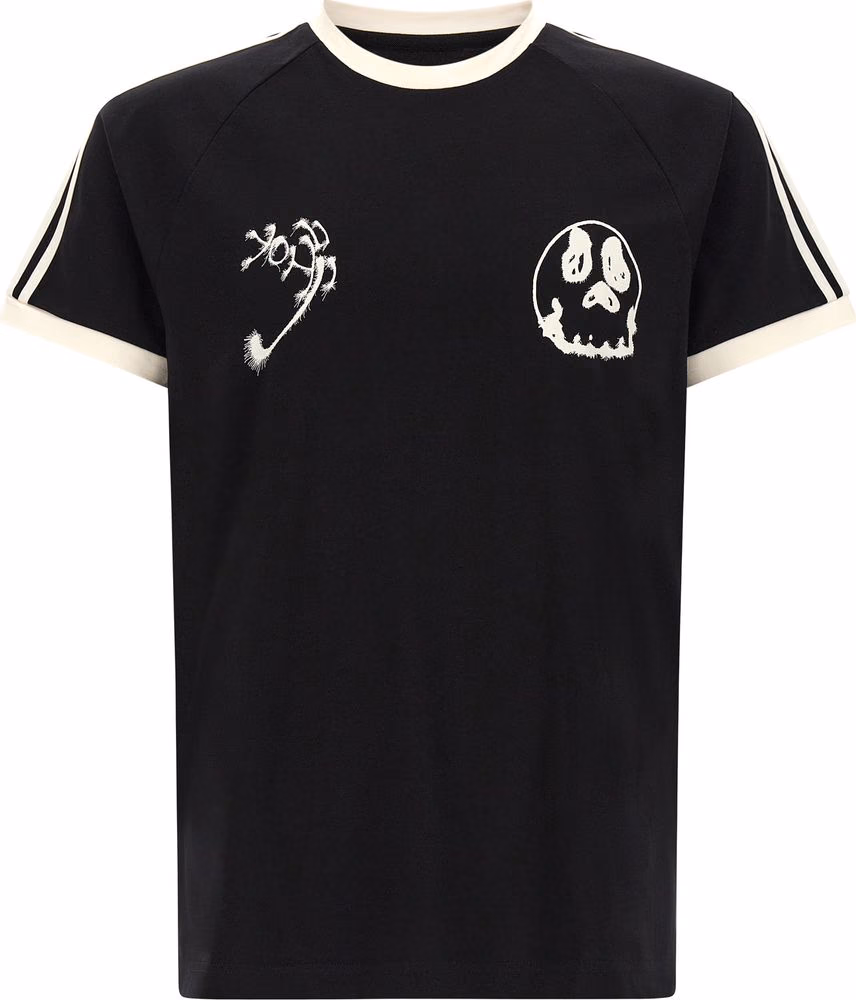 Y-3 Black Cotton T-Shirt