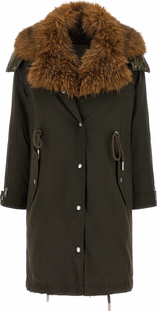 Moncler Bicolor Polyamide Parka