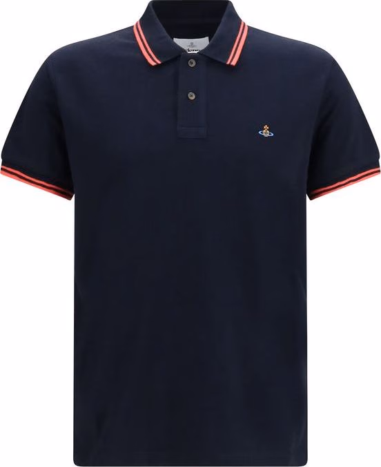 Vivienne Westwood Blue Cotton Polo Shirt