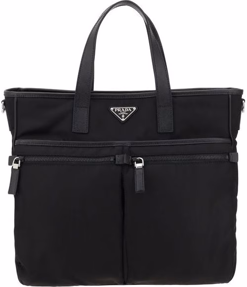 Prada Black Nylon Shoulder Bag