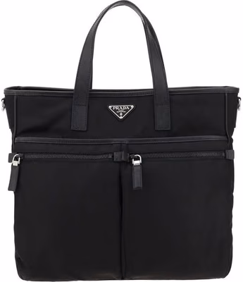 Black Nylon Shoulder Bag