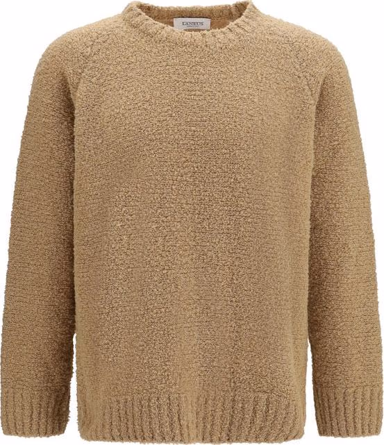 Laneus Beige Wool Oves Aries Sweatshirt