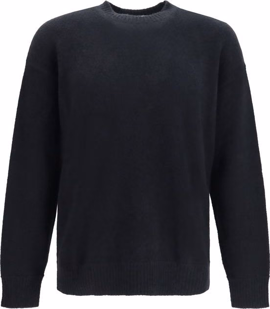 Laneus Black Cashmere Sweatshirt