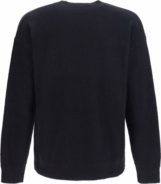 Laneus Black Cashmere Sweatshirt