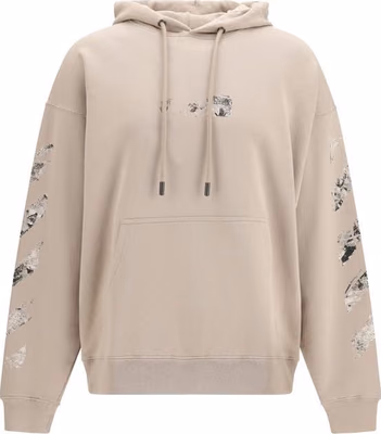 Beige Cotton Sweatshirt