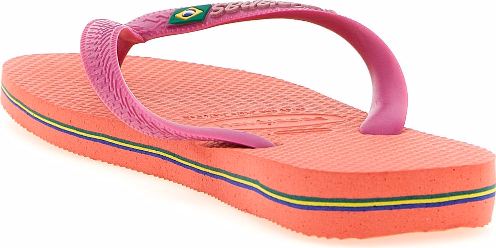 HAVAIANAS Fuchsia Rubber Slides