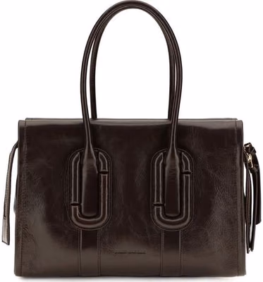 Brown Calf Leather Bos Taurus Shoulder Bag
