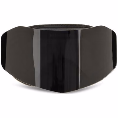 Black Polyamide Sunglasses