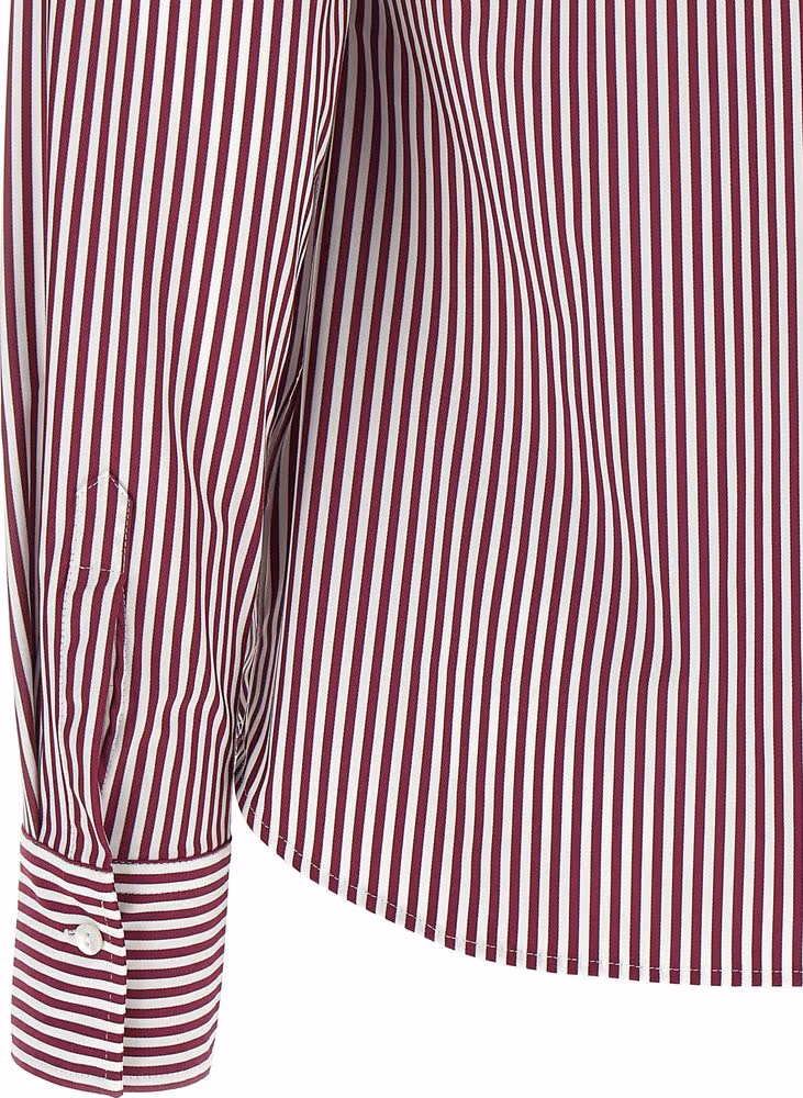 XACUS Bordeaux Polyamide Blouse