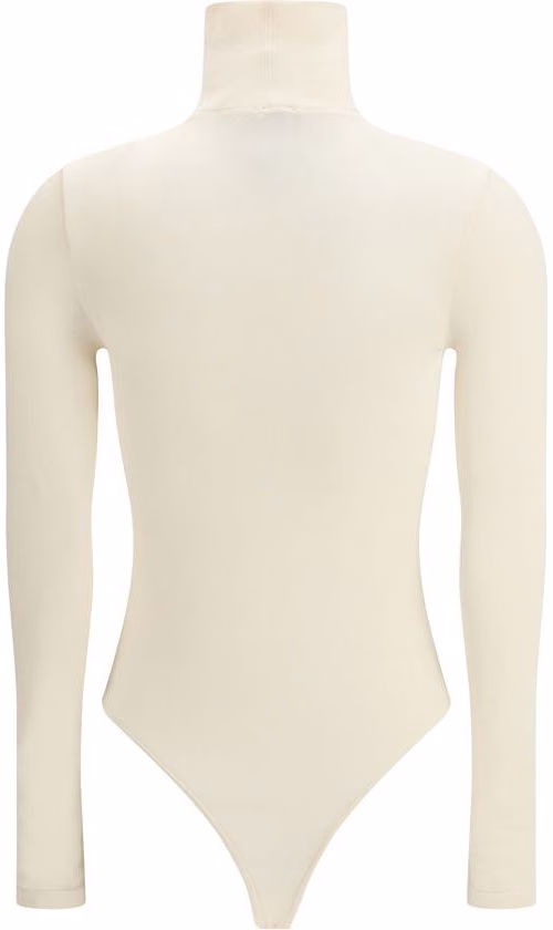 Wolford Beige Cotton Bodysuit