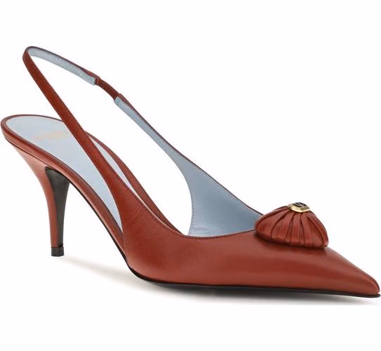 Valentino Garavani Multicolor Calf Leather Bos Taurus High Heel Pumps