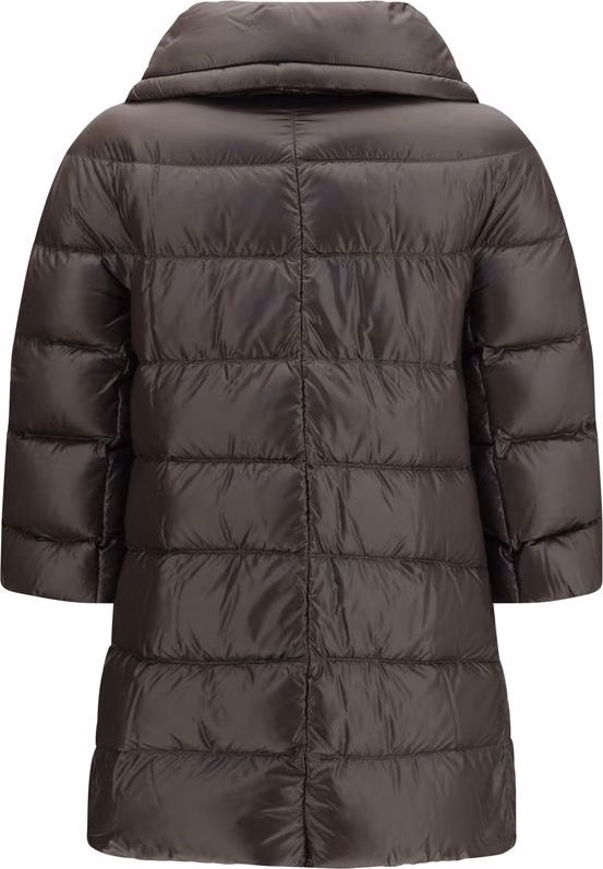 Herno Gray Polyester Full-Length Jacket