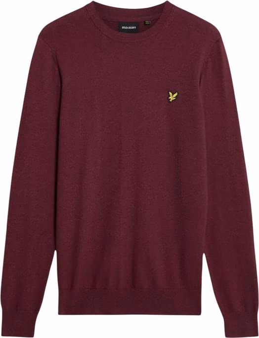 Lyle & Scott Bordeaux Cotton Sweatshirt