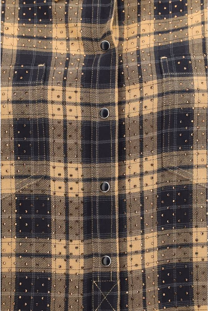 PINKO Beige Viscose Pattern Shirt