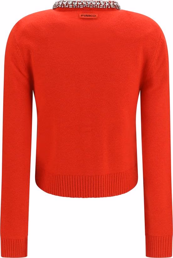PINKO Multicolor Wool Oves Aries Cardigan