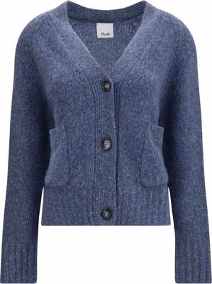Blue Cashmere Cardigan