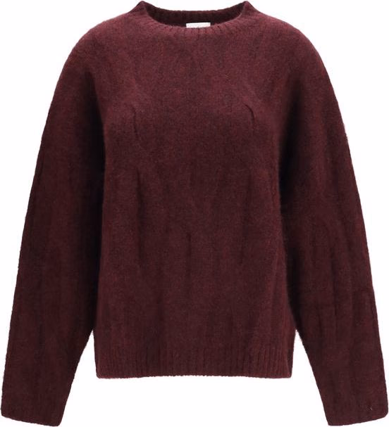Allude Purple Cashmere Sweater