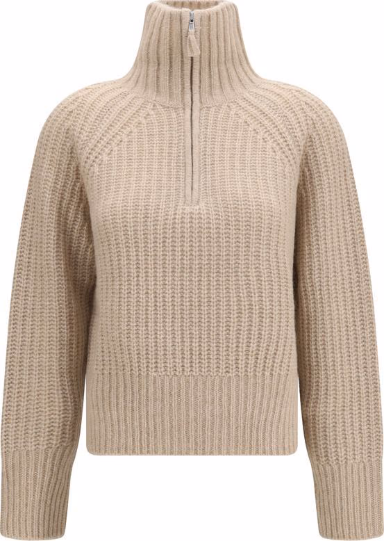 Allude Beige Cashmere Sweater