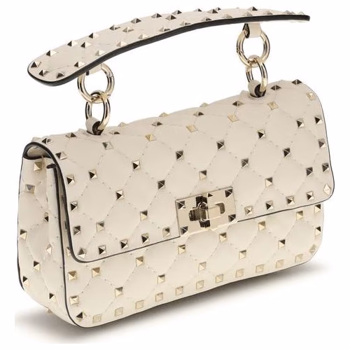 Valentino Garavani Beige Lamb Ovis Aries Aries Handbag