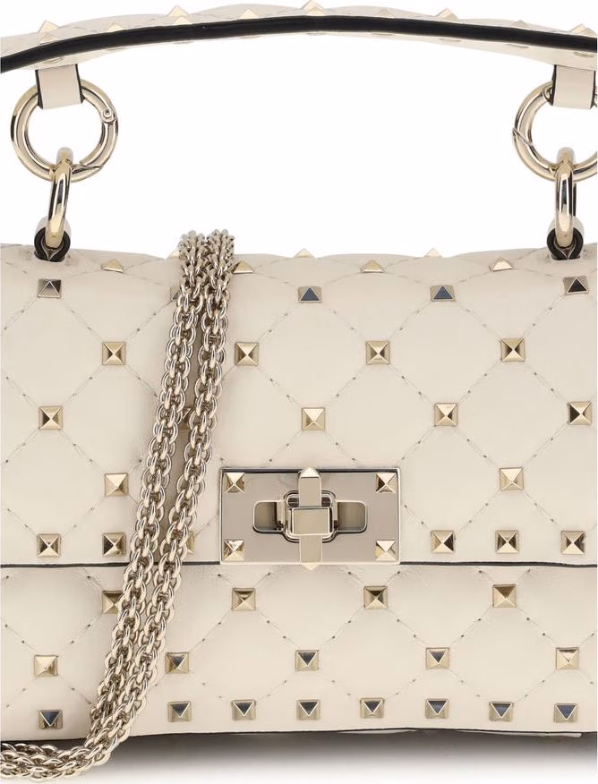 Valentino Garavani Beige Lamb Ovis Aries Aries Handbag