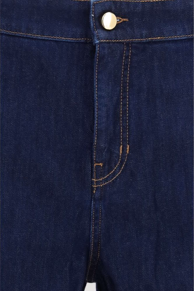 Max Mara Blue Cotton Jeans Denim
