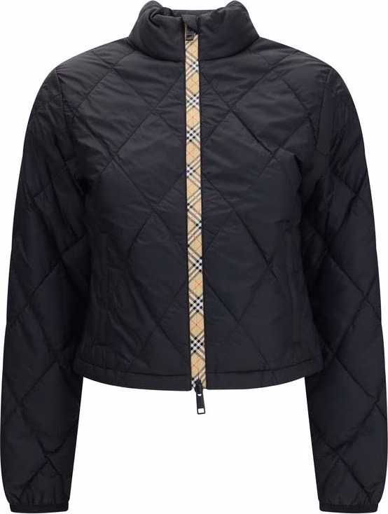 Burberry Black Polyamide Full-Length Jacket