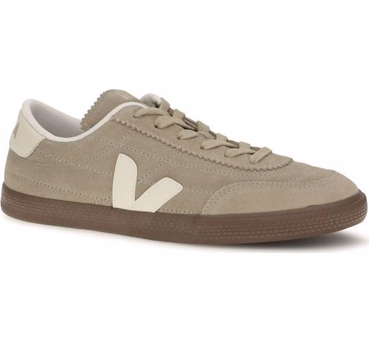 Veja Bicolor Suede Leather Low Top Sneakers