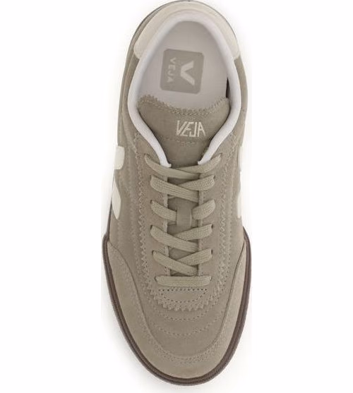 Veja Bicolor Suede Leather Low Top Sneakers
